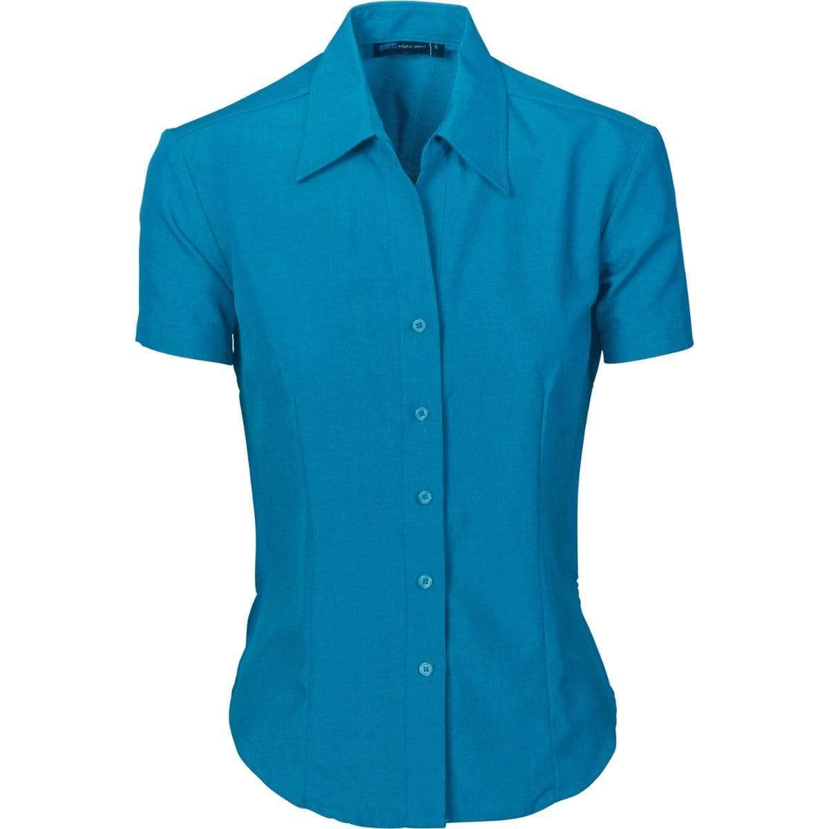 DNC WORKWEAR Ladies Cool-Breathe Short Sleeve Shirt 4237 - Simply Scrubs Australia
